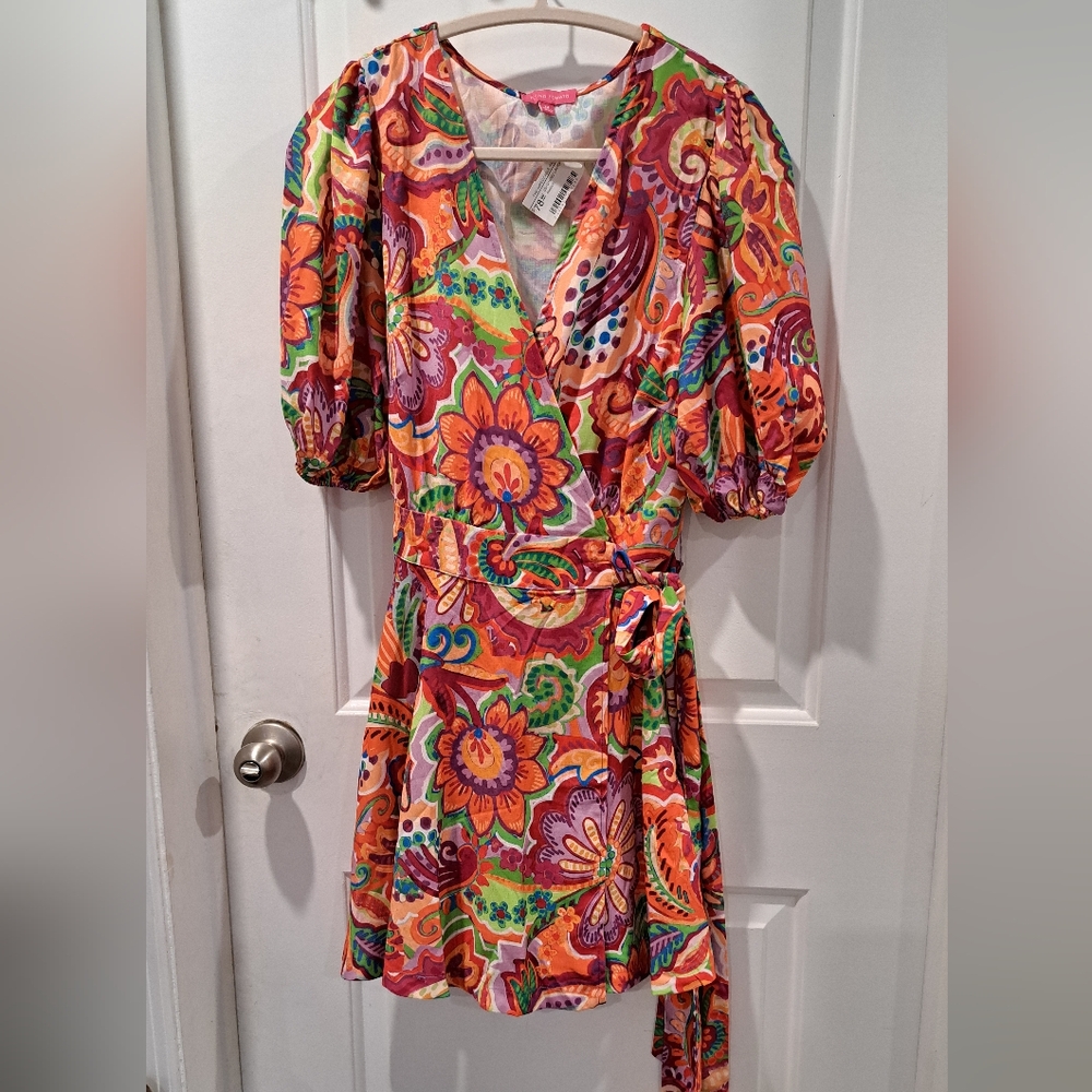 NWT - Flying Tomato Wrap Dress, Size M